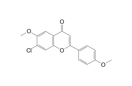 7-chloro-4',6-dimethoxyflavone