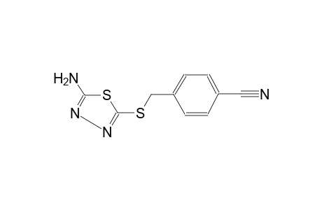 benzonitrile, 4-[[(5-amino-1,3,4-thiadiazol-2-yl)thio]methyl]-