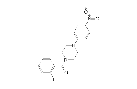 1-(2-fluorobenzoyl)-4-(4-nitrophenyl)piperazine