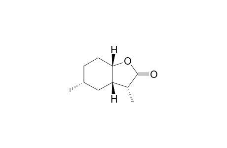 (-)-(3R,3aS,5R,7aS)-cis-Hexahydro-3,5-dimethyl-2(3H)-benzofuranone