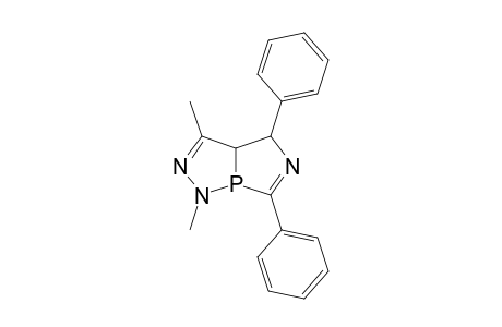 1,3-dimethyl-4,6-di(phenyl)-3a,4-dihydro-[1,3]azaphospholo[3,4-c]diazaphosphole