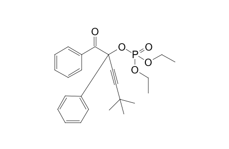 Diethyl 1-enzoyl-1-phenylhept-2-yne-1-phosphate