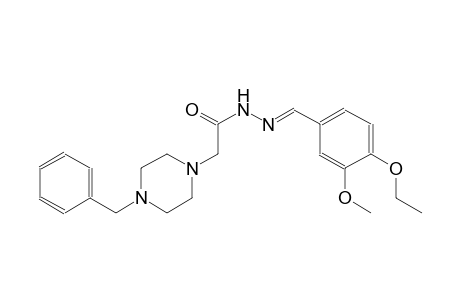 1-piperazineacetic acid, 4-(phenylmethyl)-, 2-[(E)-(4-ethoxy-3-methoxyphenyl)methylidene]hydrazide