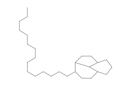 5-nor-pentadecyltricyclo(6.3.1.0.(4,12))dodecane(5-nor-pentadecyl-(dodec ahydroacenaphthene