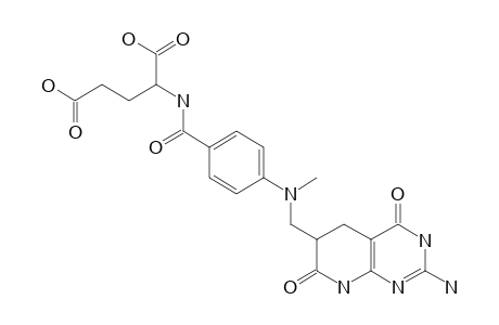 N-[4-[N-(2-AMINO-4,7-DIOXO-3,4,5,6,7,8-HEXAHYDROPYRIDO-[2,3-D]-PYRIMIDIN-6-YLMETHYL)-N-METHYLAMINO]-BENZOYL]-L-GLUTAMIC-ACID