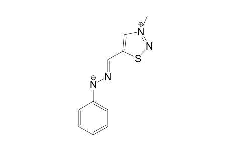 3-METHYL-5-(CH=N-NPH)-1,2,3-THIADIAZOLE