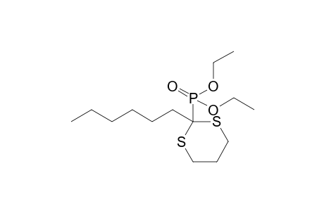 2-Diethoxyphosphoryl-2-hexyl-1,3-dithiane