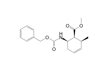 (1S,2S,6R)-6-(Benzyloxycarbonylamino)-2-methylcyclohex-3-ene-1-carboxylic acid methyl ester