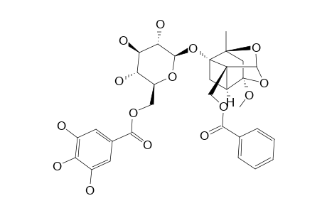 4-O-METHYLGALLOYLPAEONIFLORIN