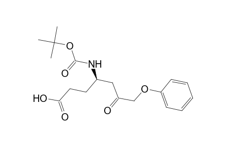 (R)-4-t-Butoxycarbonylamino-5-benzyloxycarbonylpentanoic acid