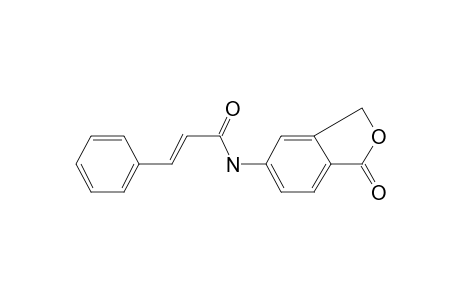 Acrylamide, N-(1-oxo-1,3-dihydroisobenzofuran-5-yl)-3-phenyl-