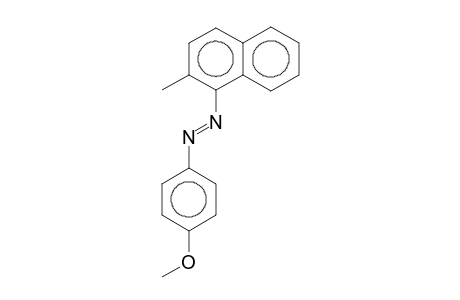(4-Methoxyphenyl)(2-methylnaphthalen-1-yl)diazene