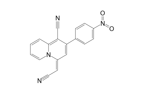[1-Cyano-2-(4-nitrophenyl)quinolizin-4-ylidene]acetonitrile