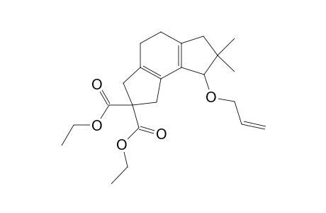 Diethyl 3-allyloxy-4,4-dimethyltricyclo[7.3.0.0(2,6).0(1,9)]dodeca-2(6),1(9)-diene-11,11-dicarboxylate