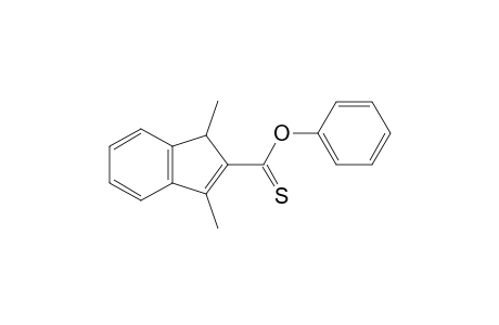 Phenyl 1,3-dimethylindene-2-thiocarboxylate