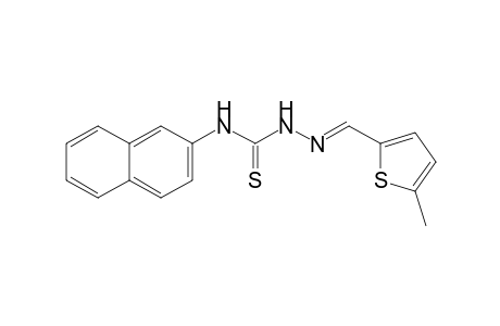 5-methyl-2-thiophenecarboxaldehyde, 4-(2-naphthyl)-3-thiosemicarbazone