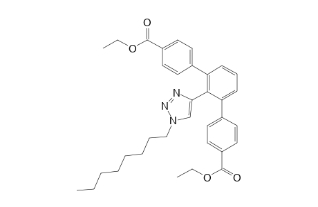 4-{2,6-Di-(4-Ethoxycarbonylphenyl)phenyl}-1-n-octyl-1H-1,2,3-triazole