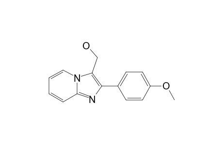 2-(4'-METHOXYPHENYL)-3-HYDROXYMETHYL-IMIDAZO-[1,2-A]-PYRIDINE
