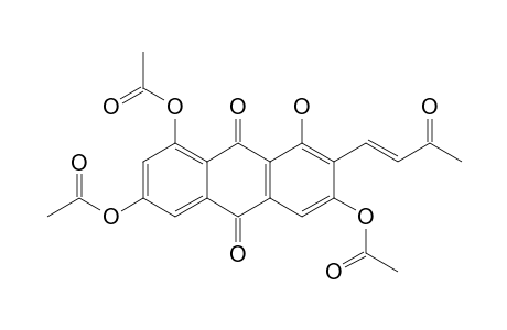 (E)-1-HYDROXY-2-(3'-OXOBUT-1'-ENYL)-3,6,8-TRIACETOXYANTHRAQUINONE