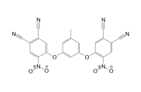 1,2-benzenedicarbonitrile, 4-[3-(4,5-dicyano-2-nitrophenoxy)-5-methylphenoxy]-5-nitro-