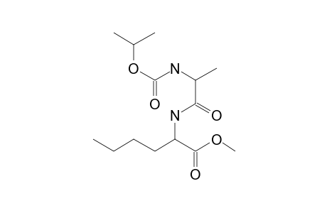 L-ala-L-nle, N-(Isopropyloxycarbonyl)-, methyl ester