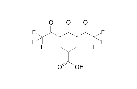 4-Oxo-3,5-bis(trifluoroacetyl)cyclohexanecarboxylic acid