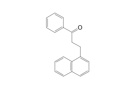 3-(Naphthalen-1-yl)-1-phenylpropan-1-one