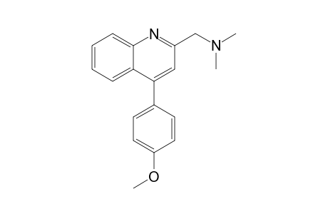 2-[(Dimethylamino)methyl]-4-(4-methoxyphenyl)quinoline