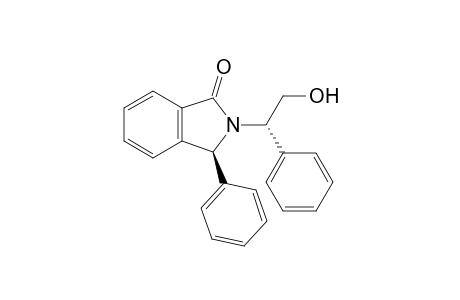 (3S)-2-[(1S)-2-hydroxy-1-phenyl-ethyl]-3-phenyl-isoindolin-1-one