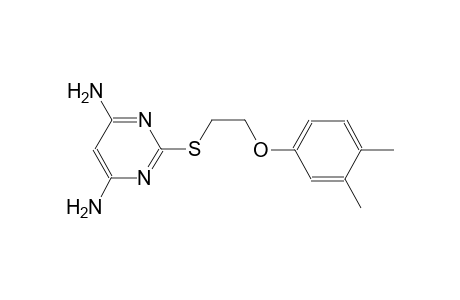 4,6-pyrimidinediamine, 2-[[2-(3,4-dimethylphenoxy)ethyl]thio]-