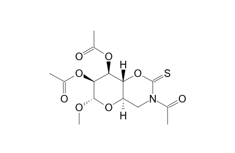 N-ACETYL-(5R)-(2,3-DI-O-ACETYL-4-DEOXY-1-O-METHYL-ALPHA-D-LYXOPYRANOSO)-[5,4-E]-TETRAHYDRO-1,3-OXAZINE-2-THIONE