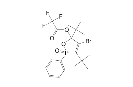 Trifluoroacetic acid 3,5-di(tert-Butyl)-4-bromo-2,5-dihydro-2-phenyl-1,2-Oxaphosphol-5-yl ester