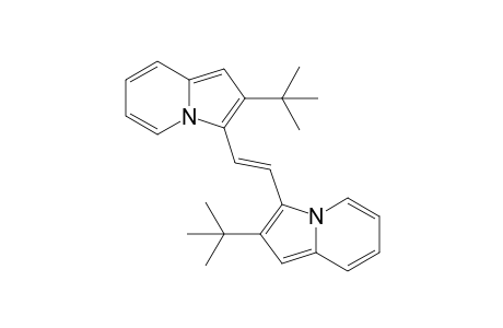 (E)-1,2-Bis(2-t-butylindolizin-3-yl)ethene
