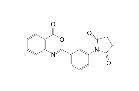 2,5-pyrrolidinedione, 1-[3-(4-oxo-4H-3,1-benzoxazin-2-yl)phenyl]-