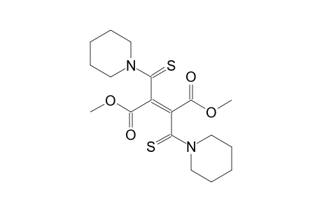Dimethyl 2,3-bis[piperidyl(thiocarbonyl)]but-2-ene-1,4-dioate