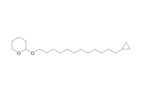 12-Cyclopropyl-1-(tert-hydropyran-2'-yloxy)dodecane