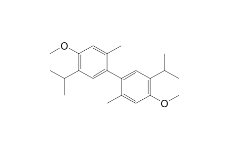 5,5'-Diisopropyl-4,4'-dimethoxy-2,2'-dimethylbiphenyl