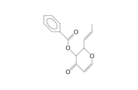 (E)-(cis-2-Propenyl)-3-benzoyloxy-2,3-dihydro-4-pyrone