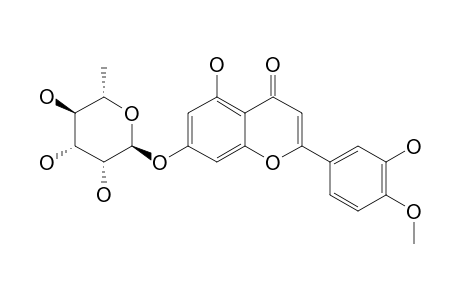 DIOSMETIN-7-O-RHAMNOPYRANOSIDE