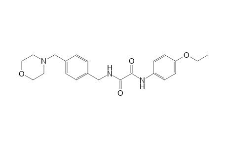 Ethanediamide, N(1)-(4-ethoxyphenyl)-N(2)-[[4-(4-morpholinylmethyl)phenyl]methyl]-
