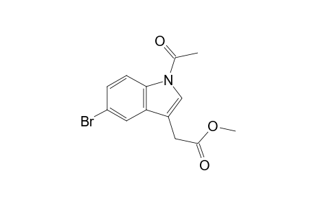 1-Acetyl-5-bromo-3-methoxycarbonylmethylindole