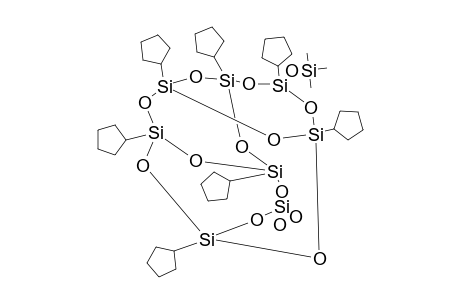(C-C5H9)7SI7O9(OSIME3)O2SI(OH)2