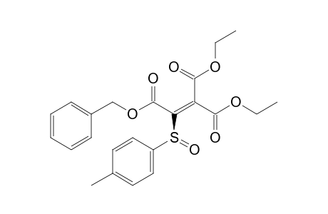 2-O-benzyl 1-O,1-O-diethyl 2-[(S)-(4-methylphenyl)sulfinyl]ethene-1,1,2-tricarboxylate