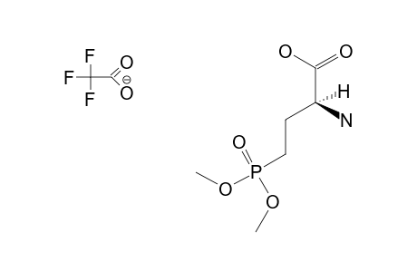 (2S)-2-AMINO-4-(DIMETHYLPHOSPHONO)-BUTANOIC-ACID-TRIFLUOROACETATE;CF3CO2H.H-ABU(PO3ME2)-OH
