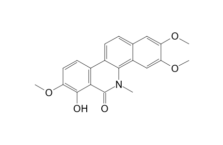 7-Hydroxy-2,3,8-trimethoxy-5-methylbenzo[c]phenanthridin-6(5H)-one