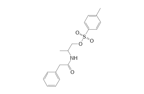 Acetamide, 2-phenyl-N-[1-methyl-2-(4-methylphenylsulfonyloxy)ethyl]-