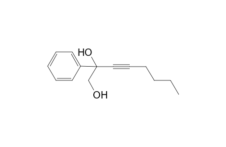 2-Phenyloct-3-yne-1,2-diol