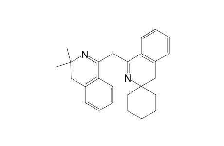 1-(3-Spirocyclohexyl-3,4-dihydro-isoquinolin-1-ylmethyl)-3,3-dimethyl-3,4-dihydro-isoquinoline