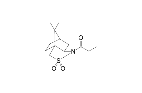 N-Propionyl-(7S)-10,10-dimethyl-5-thia-4-azatricyclo[5.2.1.0(3,7)decane-5,5-dioxide
