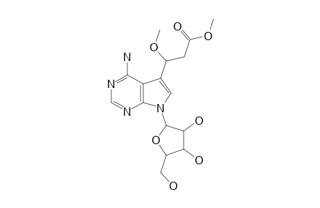 5-[2-(METHOXYCARBONYL)-1-METHOXYETHYL]-TUBERCIDIN